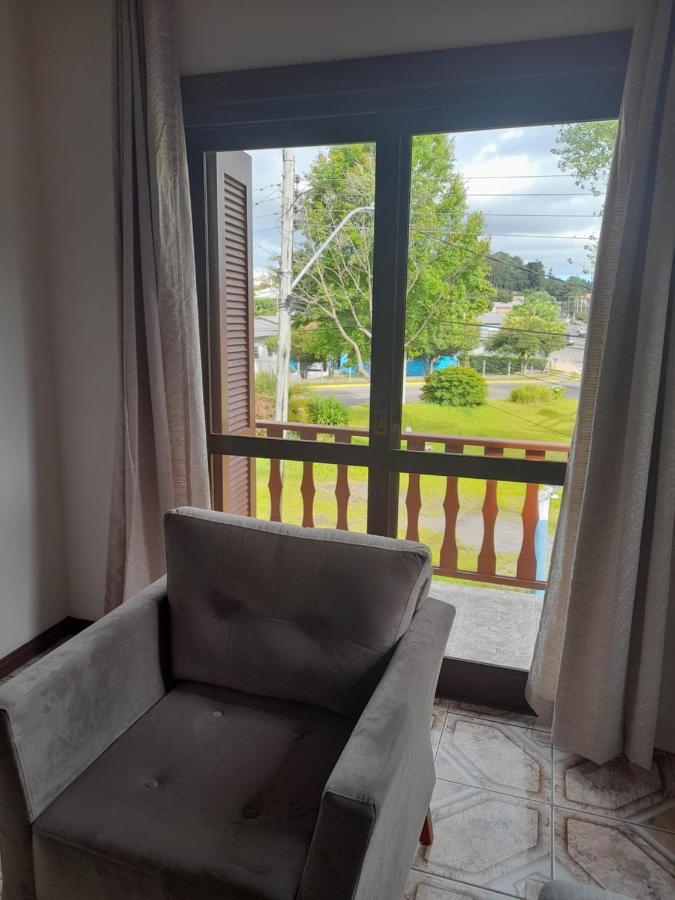 Apartamento Com Varanda Nos Quartos E Sala - Residencial Zanin Canela Luaran gambar